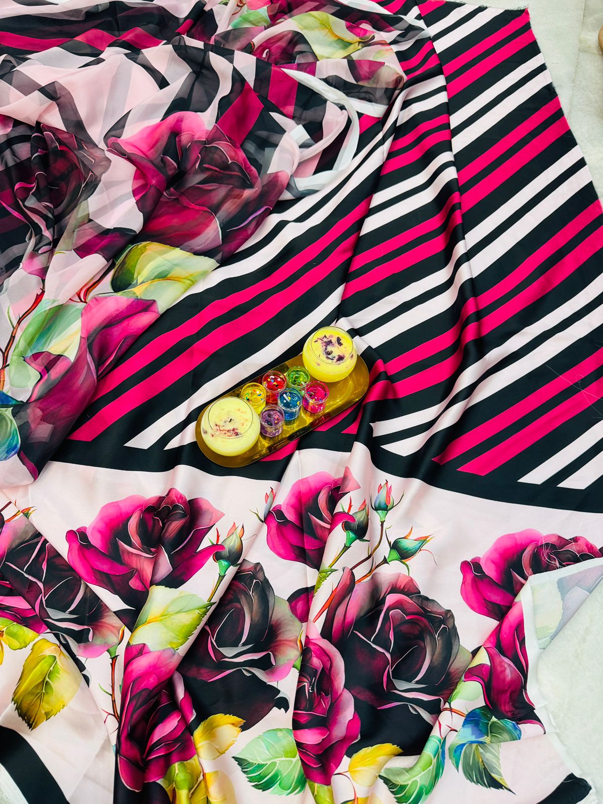 Silk Three PC suit